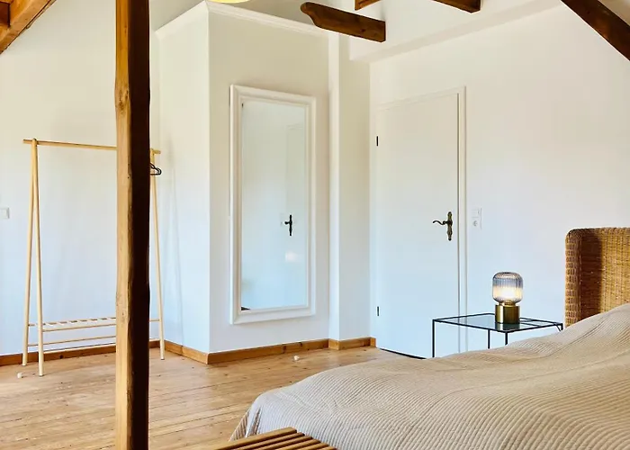 B E D & A G E D E S I G N -large- Wunderschoenes Mit Bad - Rechnungserstellung Fuer Geschaeftsreisende & Firmen شقة Hünxe